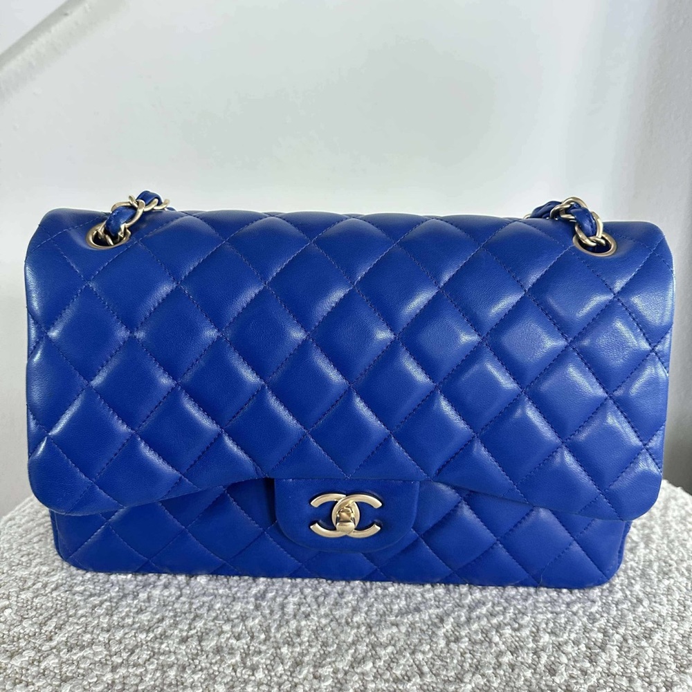 Chanel Blue Quilted Women's Bag